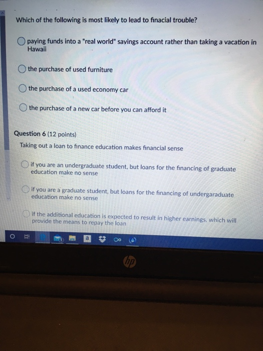 Solved Which of the following is most likely to lead to | Chegg.com