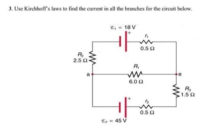 Solved 1. Determine The Currents And Voltages Across All The | Chegg.com