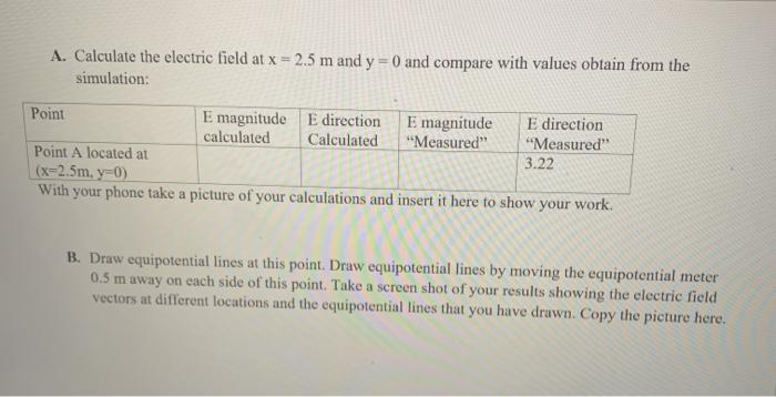 Solved The Electric Field and Electric Potential Created by | Chegg.com