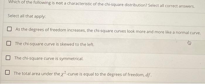 Solved Which of the following is not a characteristic of the | Chegg.com
