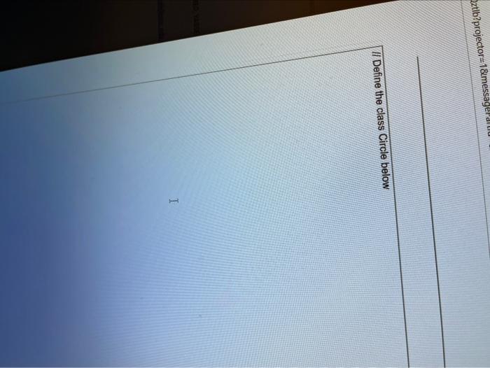 Solved A) Design a class called Shape that has the following | Chegg.com