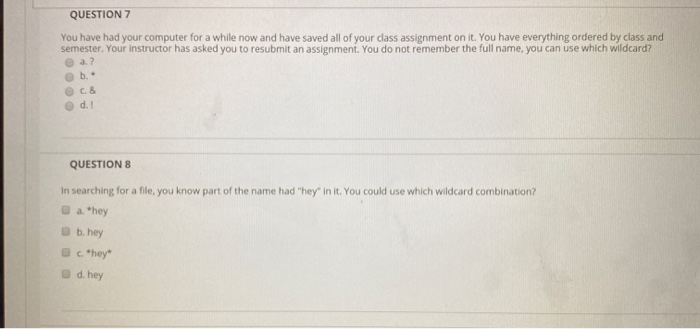 Solved QUESTION 7 You have had your computer for a while now | Chegg.com