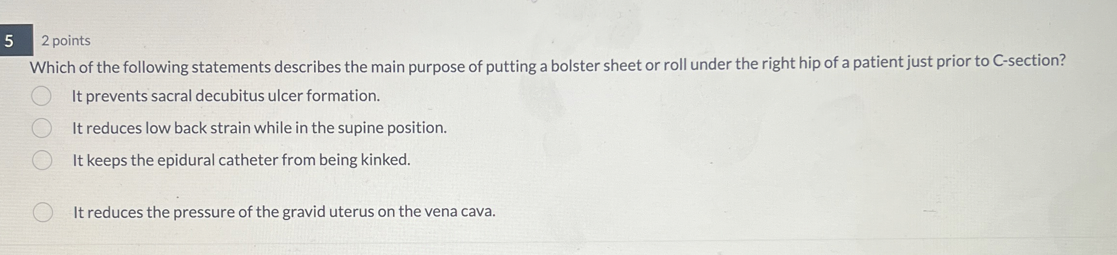 Which of the following statements describes the main