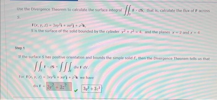 Solved Use the Divergence Theorem to calculate the surface | Chegg.com