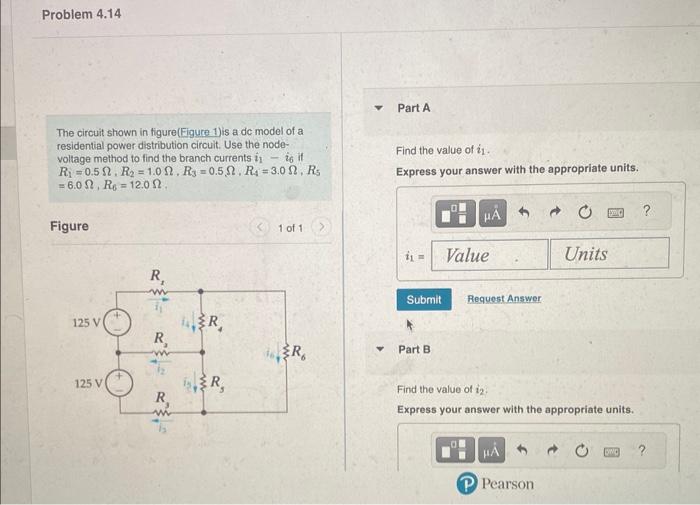 Solved The circuit shown in figure(Figure 1) is a dc model | Chegg.com