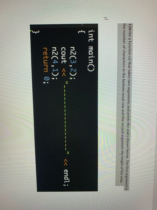 Solved 1) Write a function n2 that takes two arguments and | Chegg.com