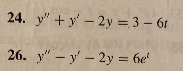 Solved Determining the Undetermined In Problems 17-40, | Chegg.com