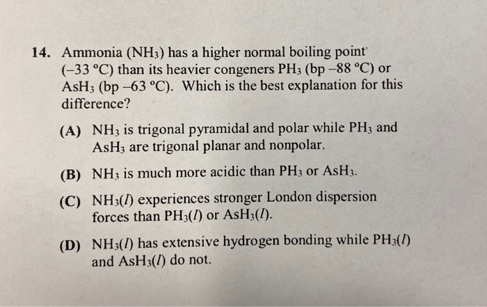 solved-14-ammonia-nh3-has-a-higher-normal-boiling-point-chegg