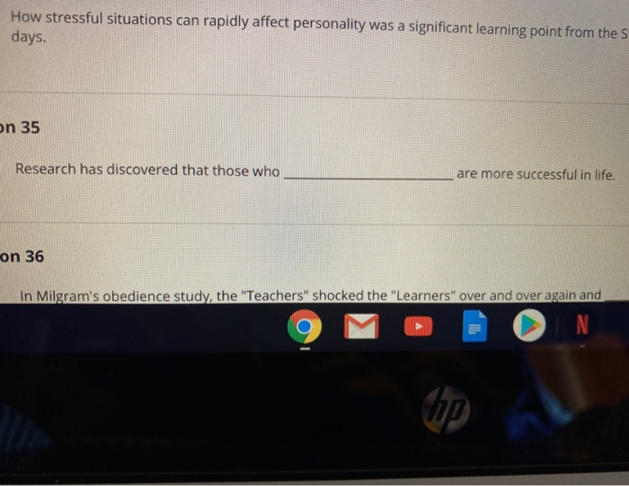 Solved How stressful situations can rapidly affect | Chegg.com