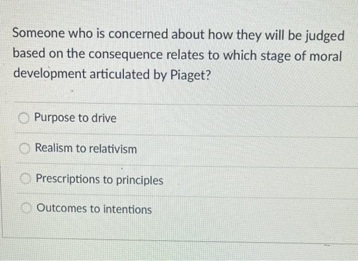 Solved Someone who is concerned about how they will be Chegg