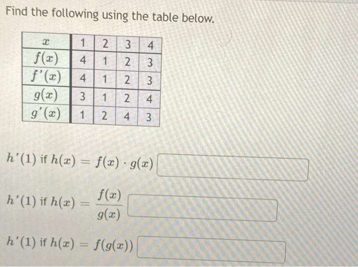 solved-find-the-following-using-the-table-below-1-3-4-n-n-chegg