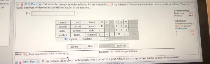 What is the Difference between Deuterium 21H And Tritium 31H 