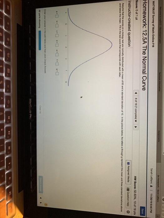 Solved to myOcCBlackboard Learn Textbook