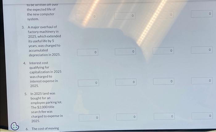 Solved During 2025 and 2026, Sawyer Corporation evinced  Chegg.com