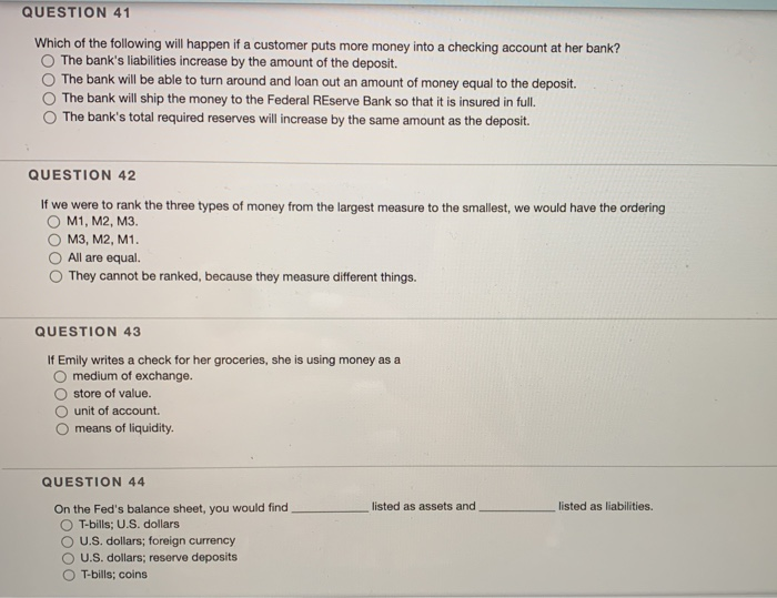 Solved QUESTION 41 Which of the following will happen if a | Chegg.com