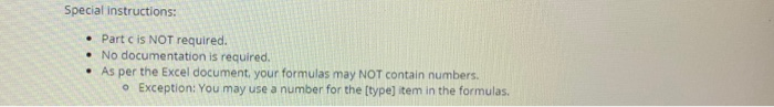 Solved ONLY SOLVE A & B . Follow The Special Instructions , | Chegg.com