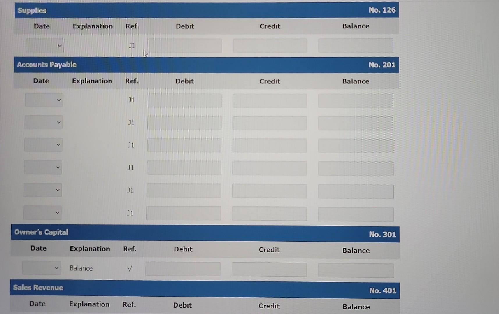 Solved Crane Hardware Store completed the following