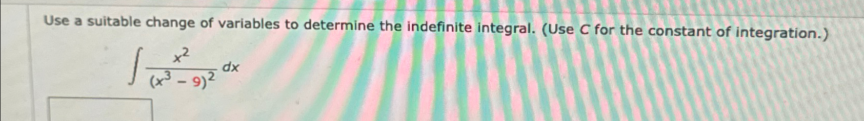 Solved Use a suitable change of variables to determine the | Chegg.com