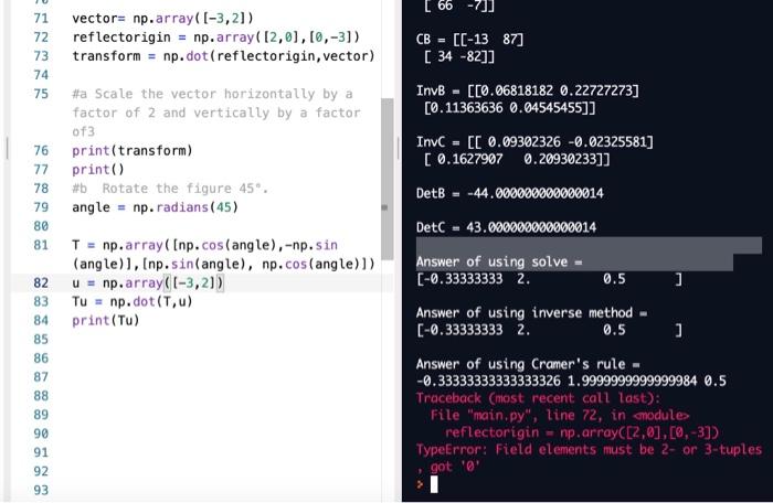 Solved Use Python to answer the following questions. Submit | Chegg.com