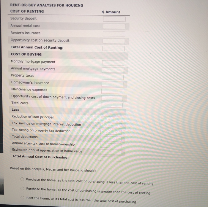 10. Rent versus buy analysis Part 2 Which Is