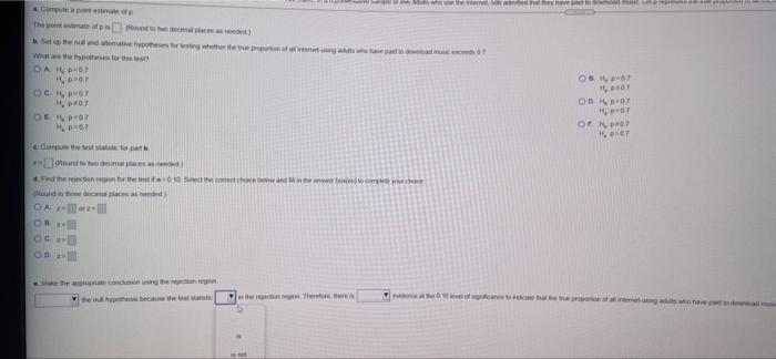 Solved A study was conducted to see if people who use the | Chegg.com