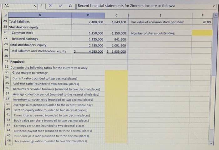 Solved 1. Compute and interpret financial ratios that | Chegg.com