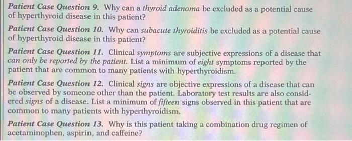 case study 57 hyperthyroid disease