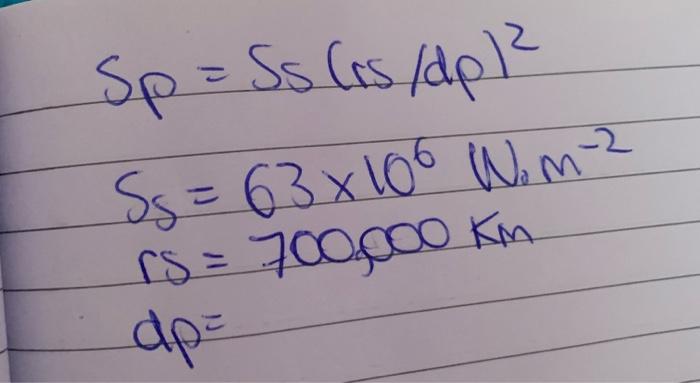 Solved Exercise 1.1) Calculate the values of S, and Se for | Chegg.com