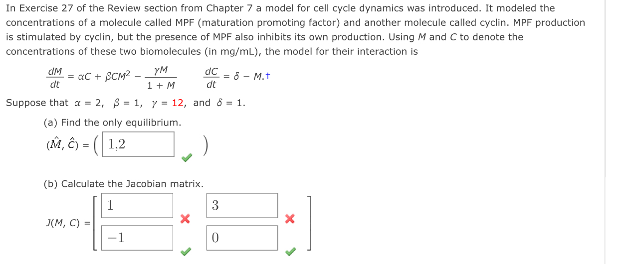 In Exercise 27 of the Review section from Chapter 7 | Chegg.com