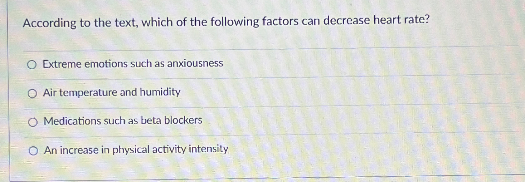 Solved According to the text, which of the following factors | Chegg.com