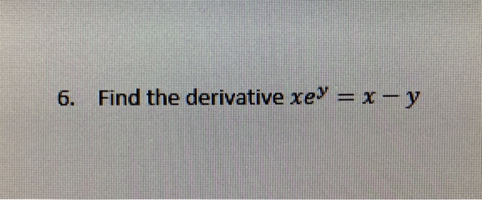 derivative of xe^x   3e^x