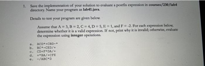 Solved Save the implementation of your solution to evaluate | Chegg.com
