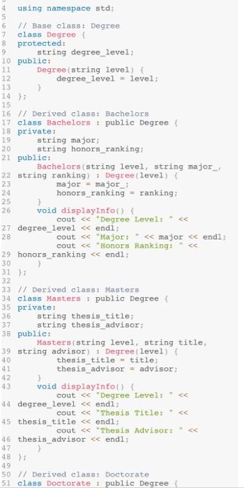 Solved Can You Write Pseudo Code For This Code | Chegg.com