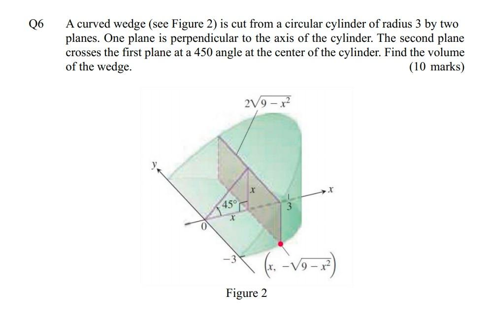 Curved Wedge