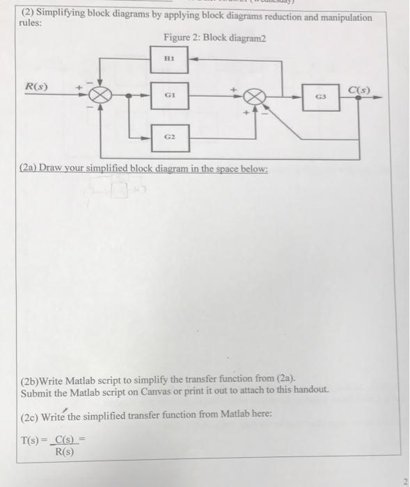 Solved Simplifying Block Diagrams By Applying Block Chegg Com