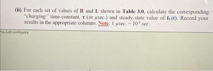 (b) R-L Circuit Transient Response (1) Referring To | Chegg.com