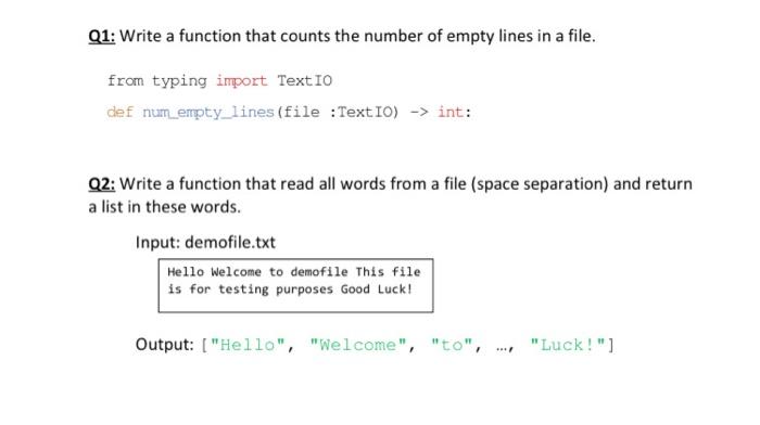 Solved Q1)Write a function code that counts the number of | Chegg.com