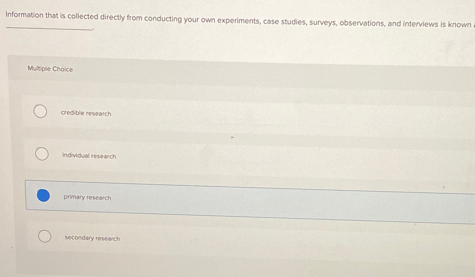 Solved Information that is collected directly from | Chegg.com