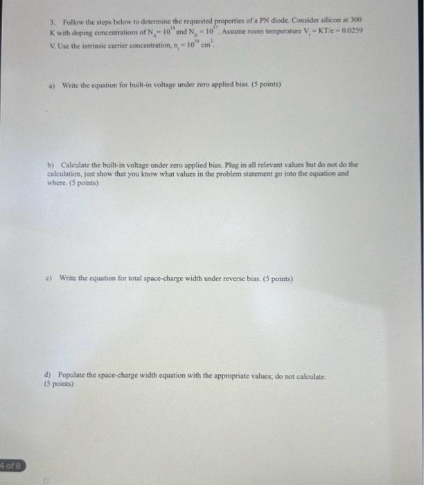 Solved 3. Follow the steps below to determine the requested | Chegg.com