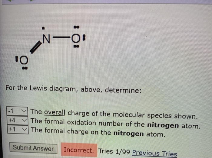 Solved No 10 For the Lewis diagram, above, determine: -1 y | Chegg.com