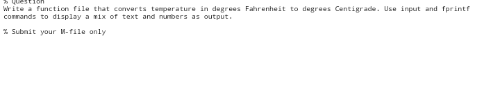 Solved 76 Ques Write a function file that converts | Chegg.com