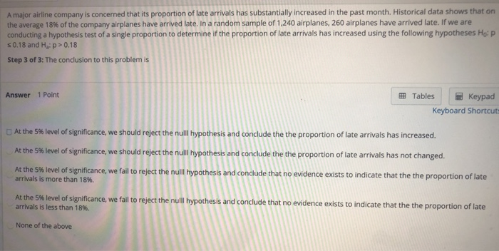 Solved A Major Airline Company Is Concerned That Its Chegg
