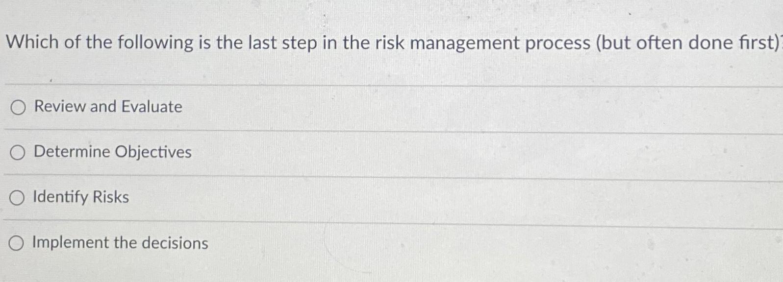 solved-which-of-the-following-is-the-last-step-in-the-risk-chegg