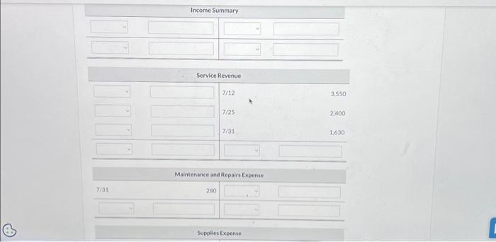 Solved Journalize and post closing entries and complete the | Chegg.com