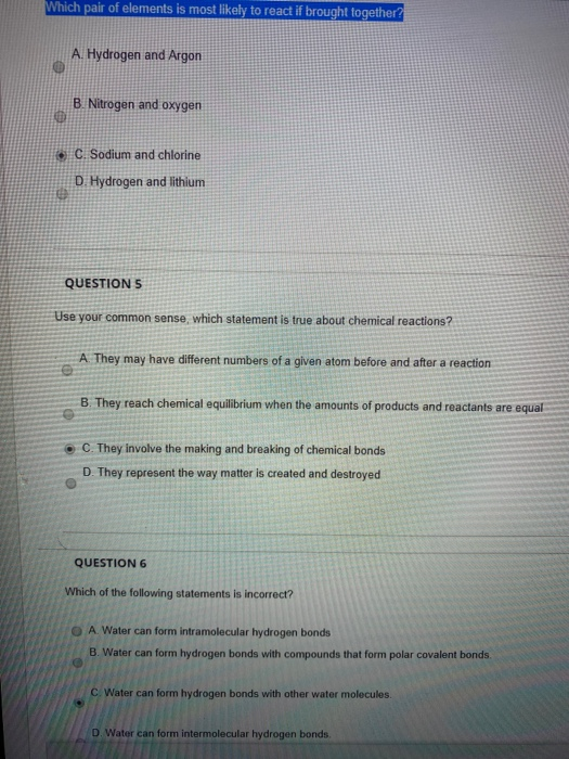 Solved Which Pair Of Elements Is Most Likely To React If | Chegg.com Solved Which Pair Of Elements Is Most Likely To React If | Chegg.com