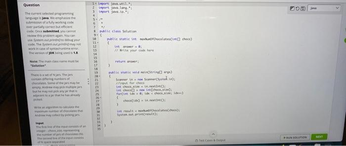 1 port java.util." 2 import java.lang." 3 port | Chegg.com