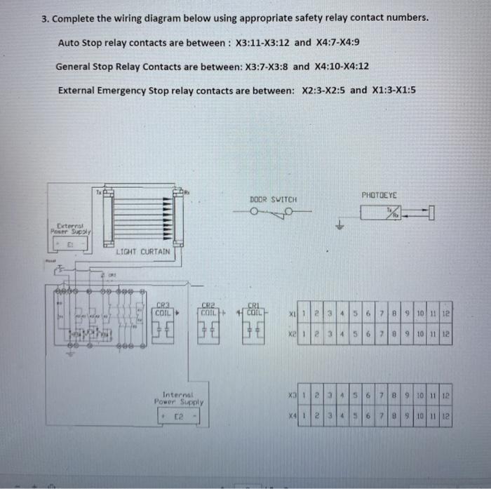 Wiring Diagram For Safety Relay Wiring Draw