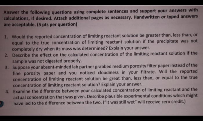 Answer Following Questions Answer the following questions using complete | Chegg.com