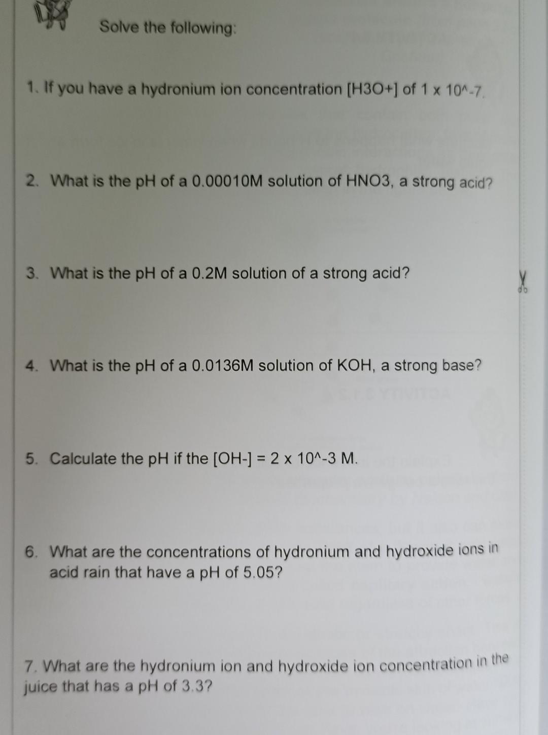 solved-solve-the-following-1-if-you-have-a-hydronium-ion-chegg