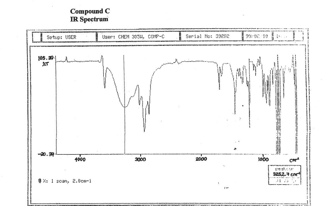 Solved 1) Assign the data for the IR and 1H NMR spectra for | Chegg.com